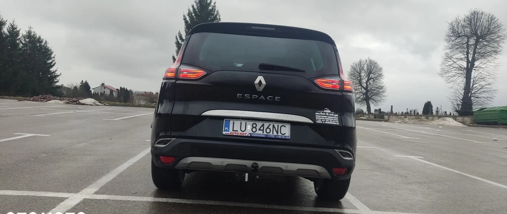 Renault Espace cena 59900 przebieg: 222300, rok produkcji 2017 z Bełżyce małe 79